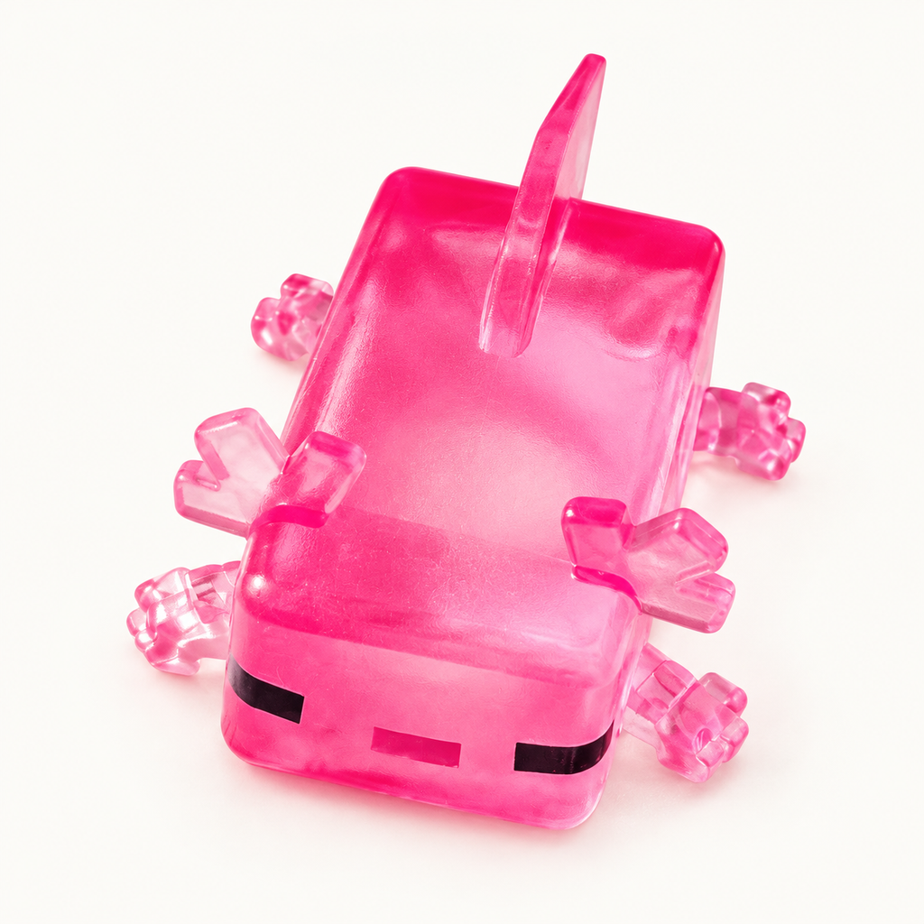 Studio-enhanced Axolotl Squishy; representative product image.