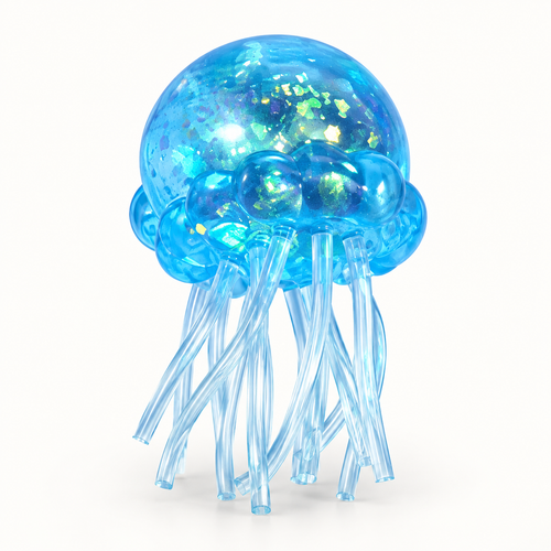 Studio-enhanced Aurora Jellyfish Squishy; representative product image.