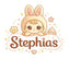 Stephia's kawaii bunny logo