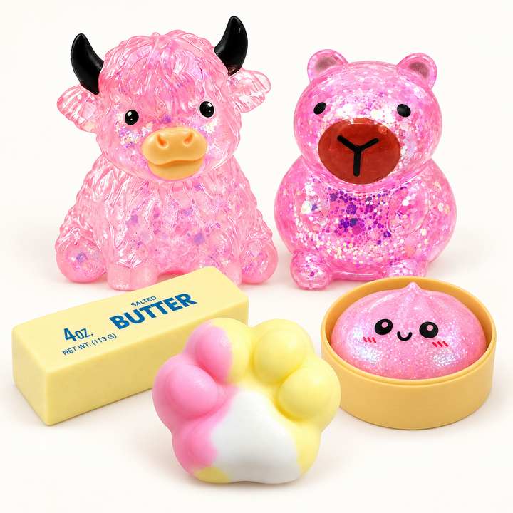 Squish Party — 5-Piece Gift Bundle